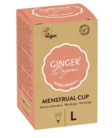 Ginger Organic menstrual cup L