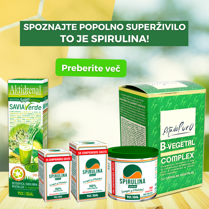 SPIRULINA, KLOROFIL IN ENERGIJA